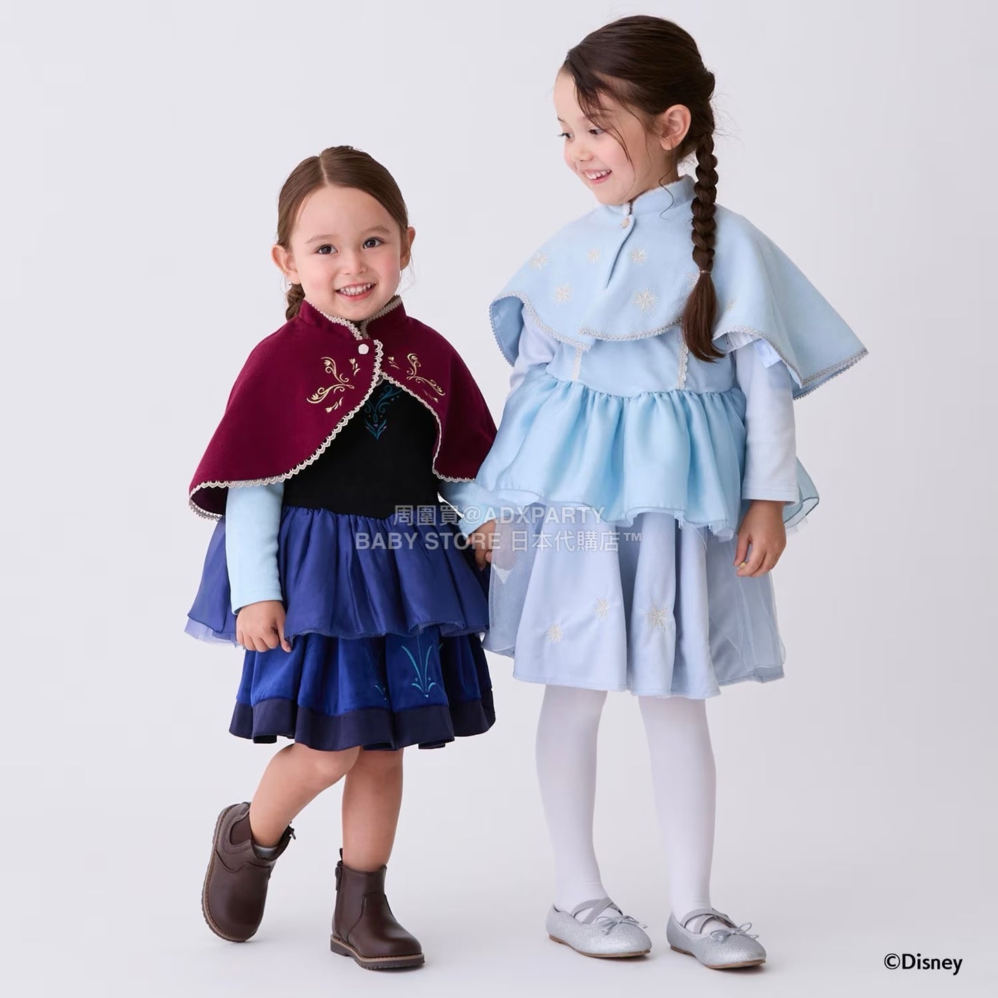 日本童裝 pe#main x Disney 公主短裙 80-130cm 女童款 秋季 SKIRTS