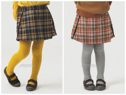 日本童裝 B:MING by BEAMS 毛呢格仔裙褲 100-140cm 男童款/女童款 秋冬季 PANTS