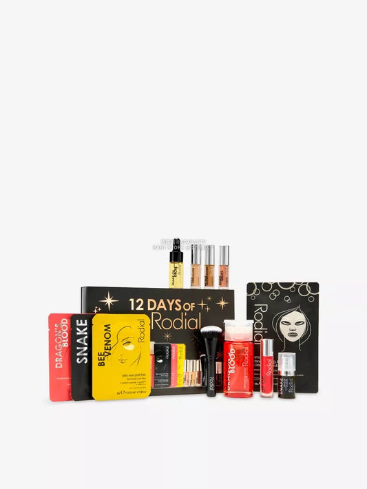 英美直送 TRODIAL 12 Days Of Rodial Kit Worth £244 聖誕倒數日曆 大人款 聖誕快樂特輯 聖誕倒數日曆 滿$900可加$25免運 Christmas Advent Calendars 2025