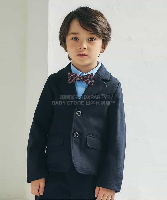 日本童裝 apres les cours 西裝外套 90-130cm 男童款 春季 TOPS 面試/宴會/表演