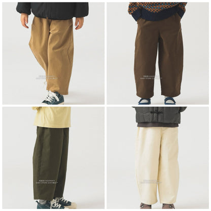 日本童裝 B:MING by BEAMS 寬鬆彈力長褲 100-150cm 男童款 秋冬季 PANTS