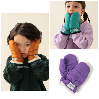 日本直送 BEAMS mini 夾棉毛毛手套 Free Size 手套系列