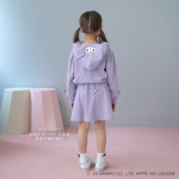 日本童裝 Ly# mine x Sanrio 衛衣短裙套裝 100-140cm 女童款 秋季 TOPS SKIRTS