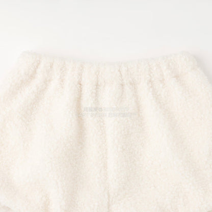 日本童裝 pe#main x Disney Olaf毛毛兩件套裝 80-130cm 男童款 秋季 TOPS PANTS