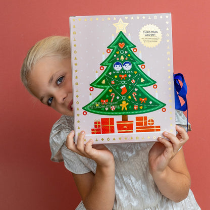 英美直送 MIMI & LULA Christmas Tree聖誕倒數日曆 兒童款 聖誕快樂特輯 聖誕倒數日曆 滿$900可加$25免運 Christmas Advent Calendars 2025