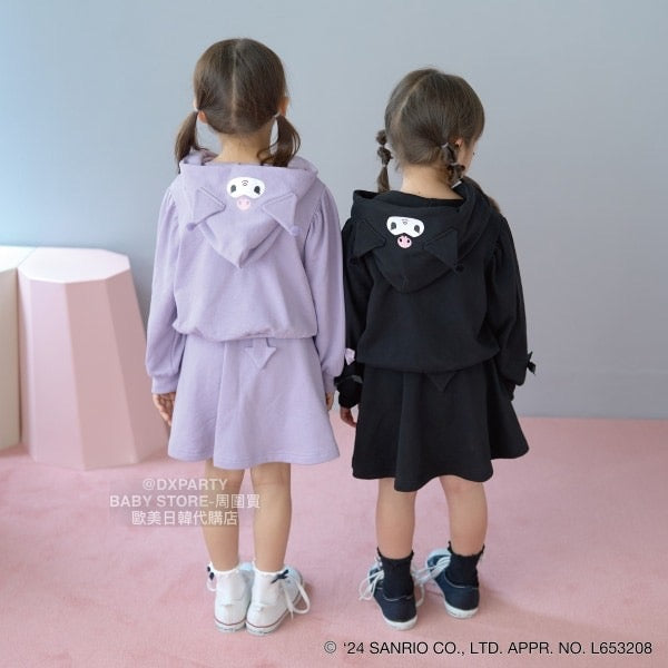 日本童裝 Ly# mine x Sanrio 衛衣短裙套裝 100-140cm 女童款 秋季 TOPS SKIRTS