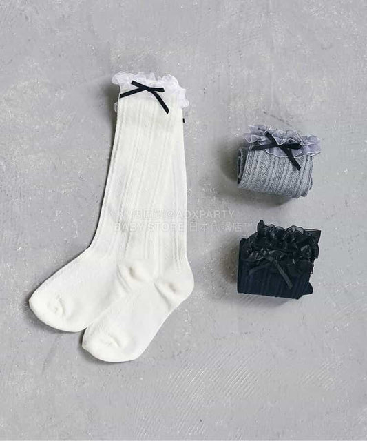日本直送 apres les cours  襪一對 10-21cm 襪系列 面試/宴會/表演
