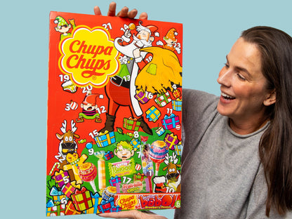 英美直送 CHUPA CHUPS Chupa Chups糖果聖誕倒數日曆 大人款/兒童款 聖誕快樂特輯 聖誕倒數日曆 不參與$900免運 滿$900可加$25免運 Christmas Advent Calendars 2025