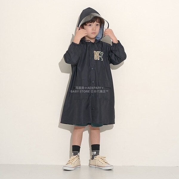 日本直送 b・ROOM 雨衣 100-130cm 下雨天系列