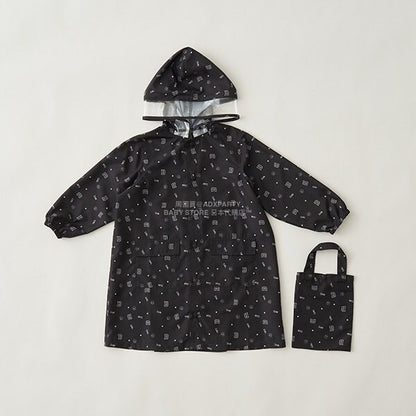 日本直送 b・ROOM 雨衣 100-130cm 下雨天系列