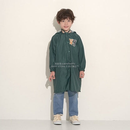 日本直送 b・ROOM 雨衣 100-130cm 下雨天系列