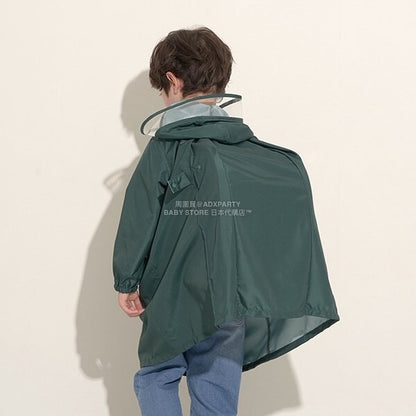 日本直送 b・ROOM 雨衣 100-130cm 下雨天系列