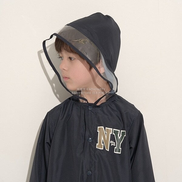 日本直送 b・ROOM 雨衣 100-130cm 下雨天系列