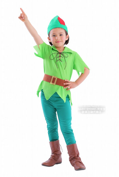 日本直送 小飛俠 100/140cm 男童款 萬聖節 Cosplay服裝 Halloween攪鬼特輯 AAA