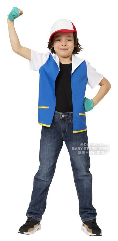 日本直送 小智 100-140cm 男童款 萬聖節 Cosplay服裝 Halloween攪鬼特輯 AAA