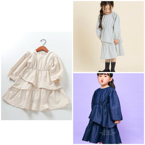 日本童裝 SERAPH 連身裙 80-140cm 女童款 秋季 其他品牌童裝 DRESSES