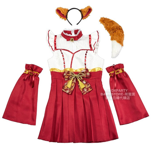 日本直送 狐狸貓 Free Size 大人款 萬聖節 Cosplay服裝 Halloween攪鬼特輯 AAA