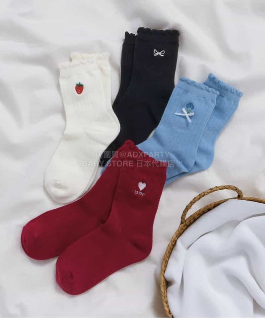 日本直送 apres les cours  襪一對 10-21cm 襪系列