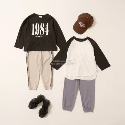 日本童裝 b・R# 休閒長褲 100-140cm 男童款 秋季 PANTS