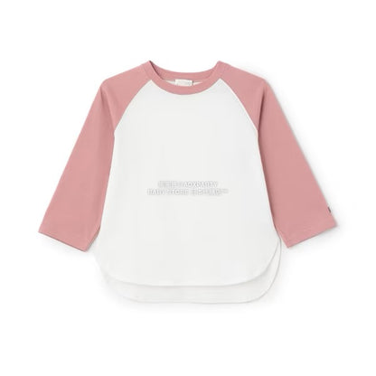 日本童裝 b・R# 吸水速乾 防UV系列 插肩長袖上衣 100-150cm 男童款 秋季 TOPS