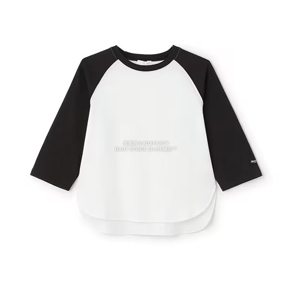 日本童裝 b・R# 吸水速乾 防UV系列 插肩長袖上衣 100-150cm 男童款 秋季 TOPS