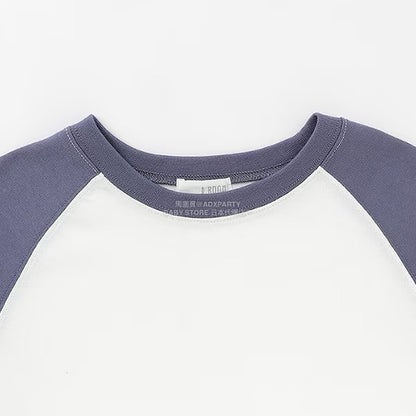 日本童裝 b・R# 吸水速乾 防UV系列 插肩長袖上衣 100-150cm 男童款 秋季 TOPS