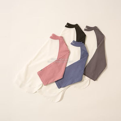 日本童裝 b・R# 吸水速乾 防UV系列 插肩長袖上衣 100-150cm 男童款 秋季 TOPS