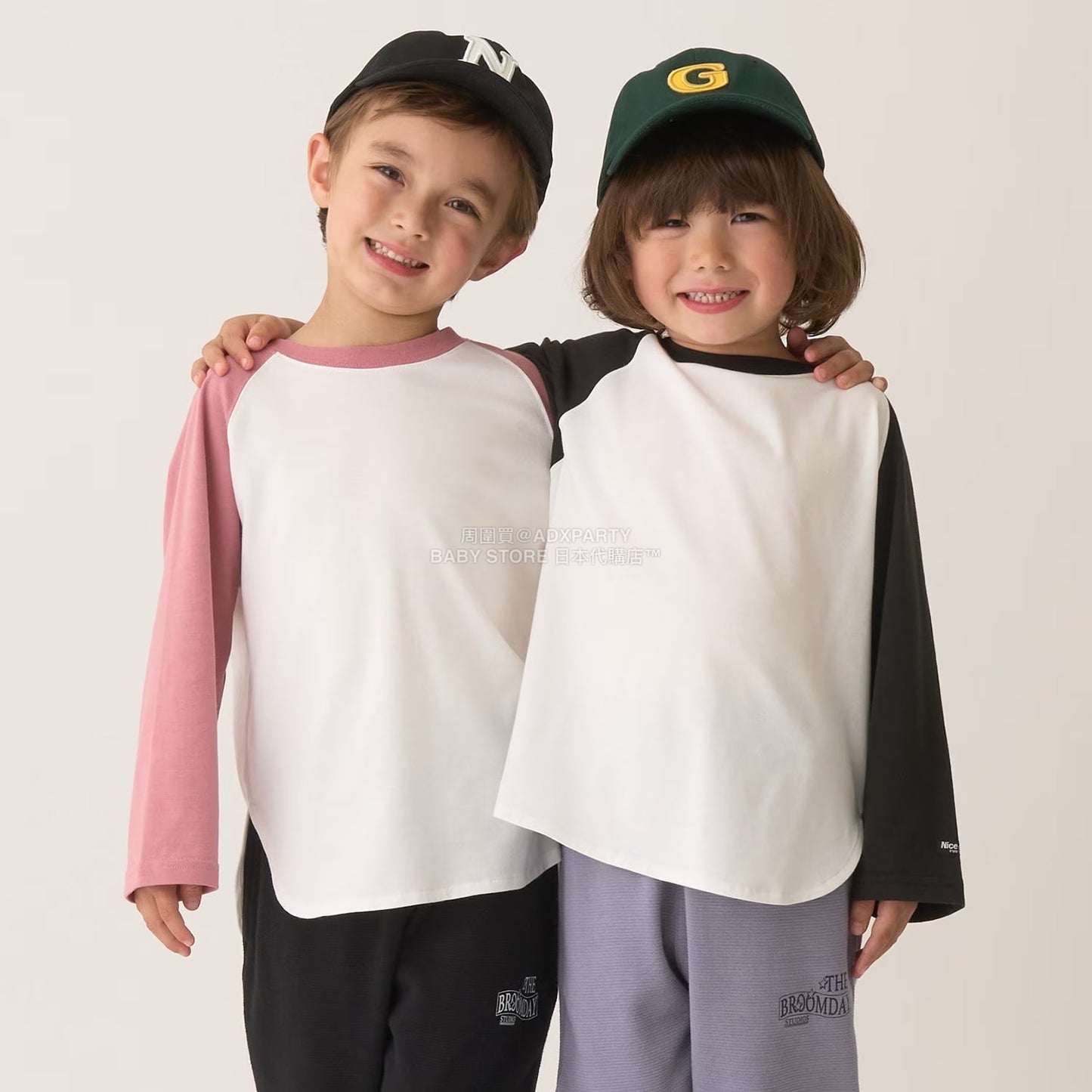 日本童裝 b・R# 吸水速乾 防UV系列 插肩長袖上衣 100-150cm 男童款 秋季 TOPS