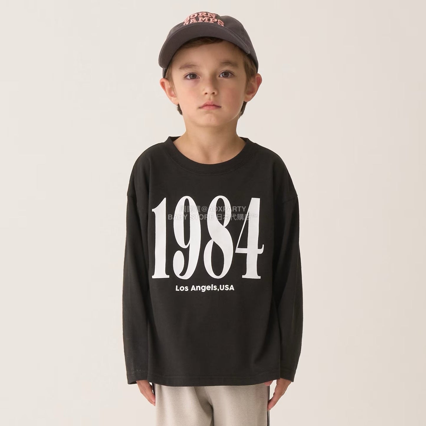 日本童裝 b・R# 吸水速乾 防UV系列 印花長袖上衣 100-150cm 男童款 秋季 TOPS