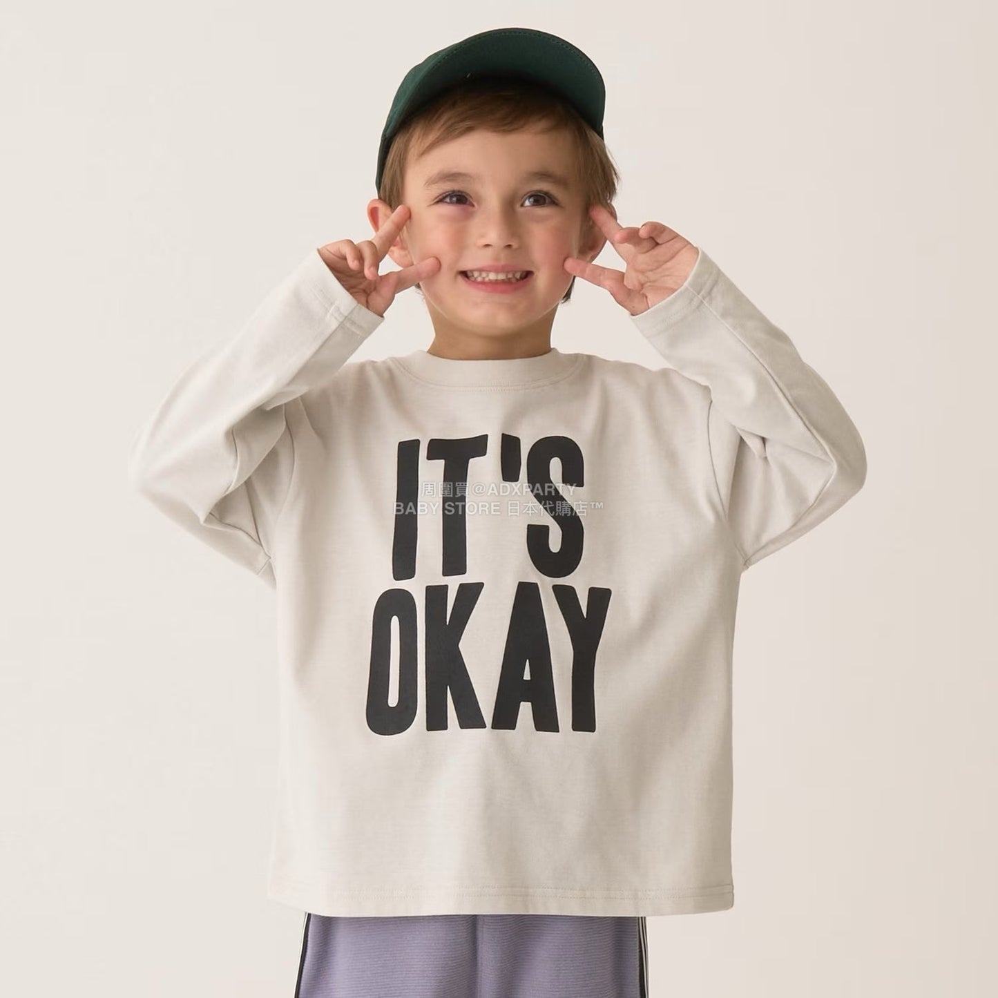 日本童裝 b・R# 吸水速乾 防UV系列 印花長袖上衣 100-150cm 男童款 秋季 TOPS