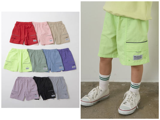 Japanese children's clothing b・R# waterproof shorts 100-140cm boys/girls spring PANTS waterproof series 
