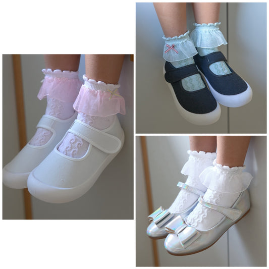 Lycee mine socks (1 pair, 16-21cm) shipped directly from Japan 