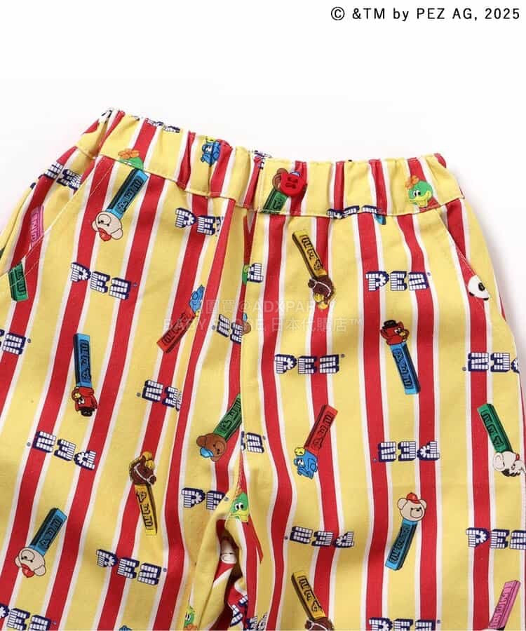 日本童裝 apres les cours ×tiny bear x PEZ 休閒長褲 80-120cm 男童款 春季 PANTS