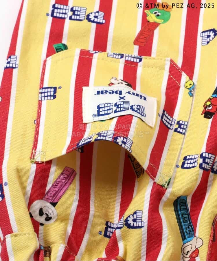 日本童裝 apres les cours ×tiny bear x PEZ 休閒長褲 80-120cm 男童款 春季 PANTS