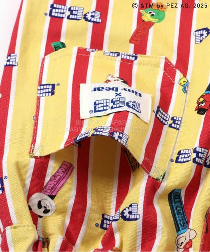 日本童裝 apres les cours ×tiny bear x PEZ 休閒長褲 80-120cm 男童款 春季 PANTS