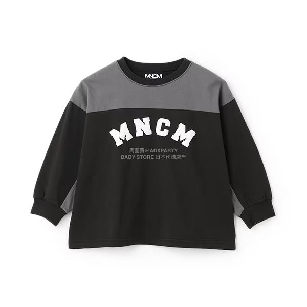 日本童裝 b・R# 吸水速乾 防UV系列 拼色長袖上衣 110-150cm 男童款 秋季 TOPS