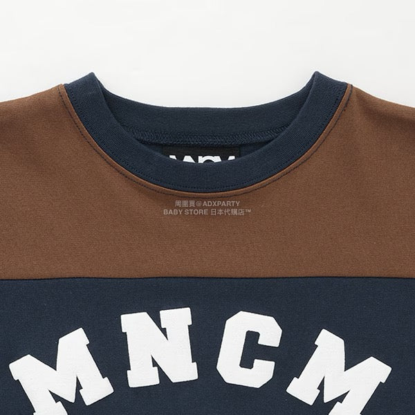 日本童裝 b・R# 吸水速乾 防UV系列 拼色長袖上衣 110-150cm 男童款 秋季 TOPS