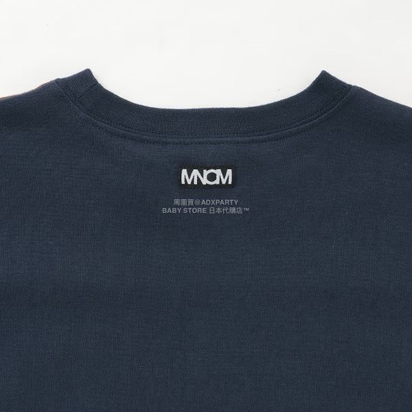 日本童裝 b・R# 吸水速乾 防UV系列 拼色長袖上衣 110-150cm 男童款 秋季 TOPS