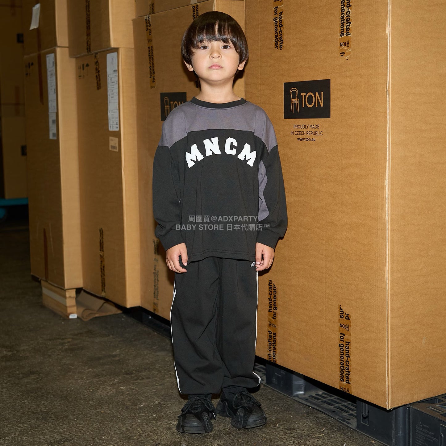 日本童裝 b・R# 吸水速乾 防UV系列 拼色長袖上衣 110-150cm 男童款 秋季 TOPS