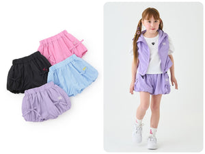 日本童裝 mini#ML 防水系列 泡泡短褲 90-130cm 女童款 夏季 PANTS