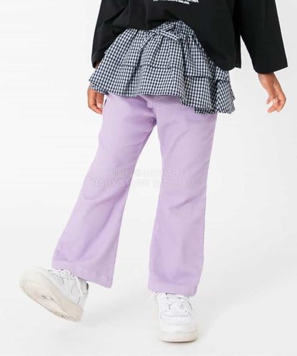 日本童裝 BREEZE 喇叭長褲 80-140cm 女童款 冬季 PANTS
