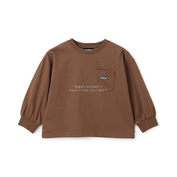 日本童裝 b・R# 吸水速乾 防UV 口袋長袖上衣 110-150cm 男童款 秋季 TOPS