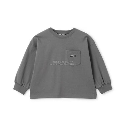 日本童裝 b・R# 吸水速乾 防UV 口袋長袖上衣 110-150cm 男童款 秋季 TOPS