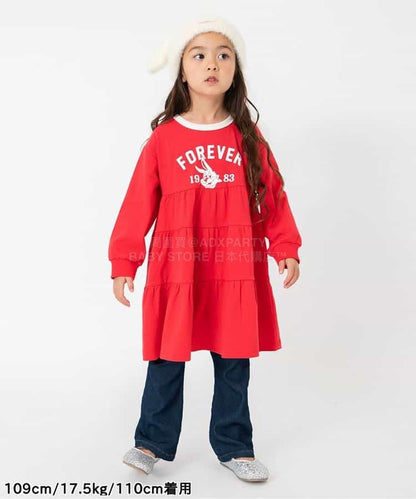 日本童裝 BREEZE 喇叭長褲 80-140cm 女童款 冬季 PANTS