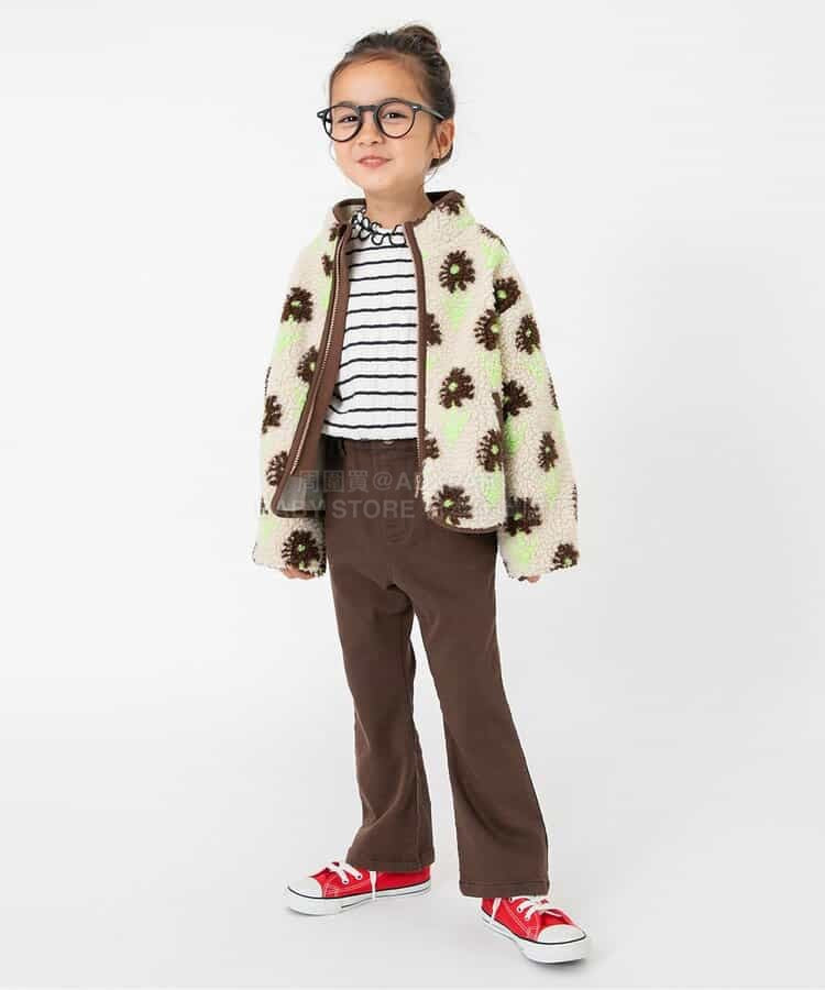 日本童裝 BREEZE 喇叭長褲 80-140cm 女童款 冬季 PANTS