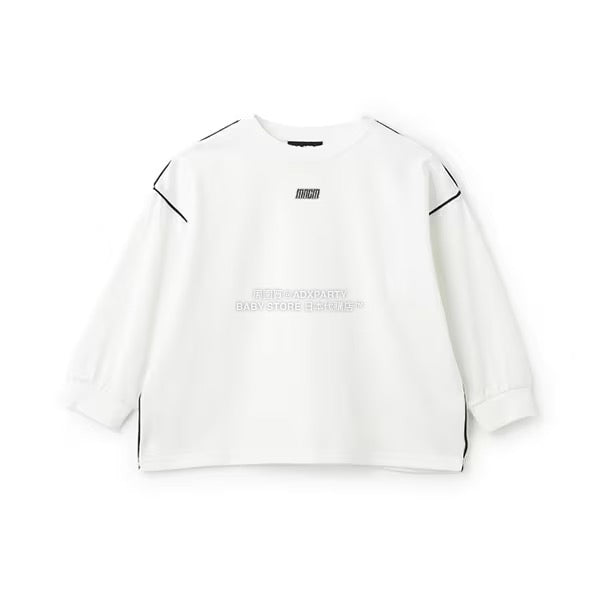 日本童裝 b・R# 吸水速乾 防UV  滾邊長袖上衣 110-150cm 男童款 秋季 TOPS