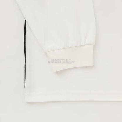 日本童裝 b・R# 吸水速乾 防UV  滾邊長袖上衣 110-150cm 男童款 秋季 TOPS