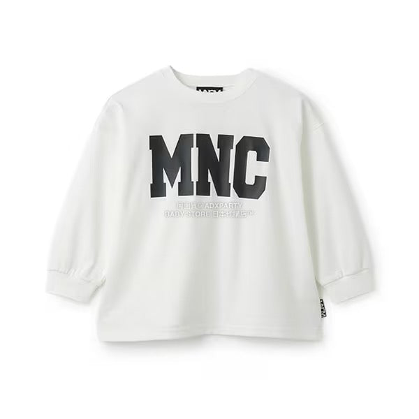 日本童裝 b・R# 吸水速乾 防UV 標誌印花長袖上衣 110-150cm 男童款 秋季 TOPS