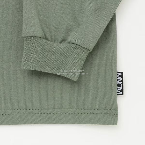 日本童裝 b・R# 吸水速乾 防UV 標誌印花長袖上衣 110-150cm 男童款 秋季 TOPS