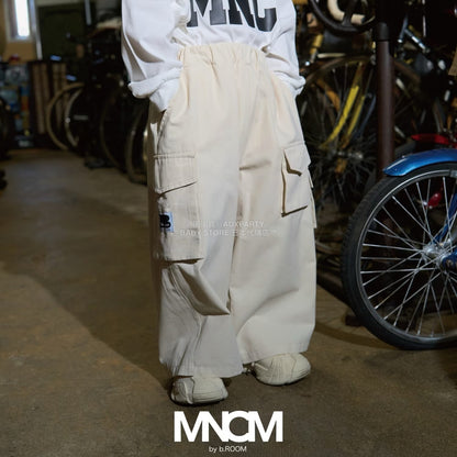 日本童裝 b・R# 闊版工裝褲 110-150cm 男童款 秋季 PANTS